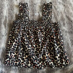 Who What Wear Leopard Print Tank Top in Black, Cream, Brown
Love it but too big!
